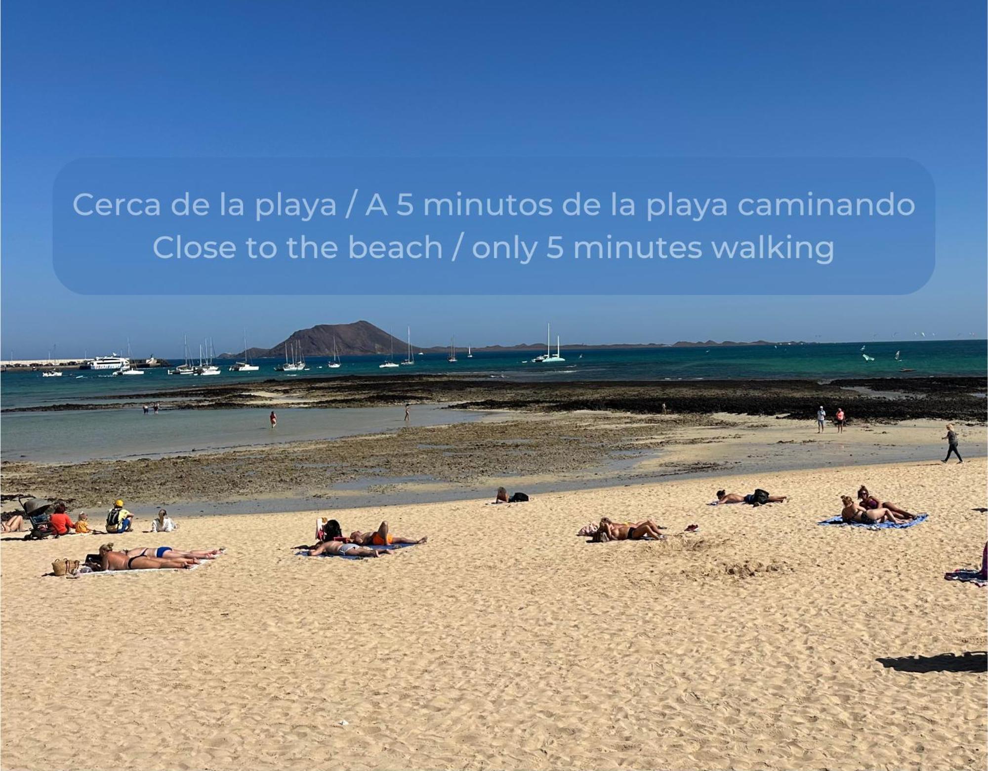 Basa Paradise - Piscina, Terraza, Wifi Y Parking Corralejo Luaran gambar